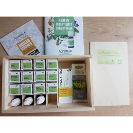 Coffret découverte aromathérapie, photo exemple, non contractuelle