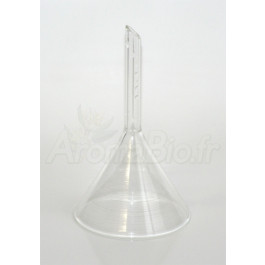 Entonnoir verre 30 ml et 65 ml en verre borosilicaté 3.3