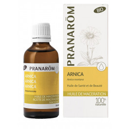 Huile végétale bio arnica pranarom Bouteille