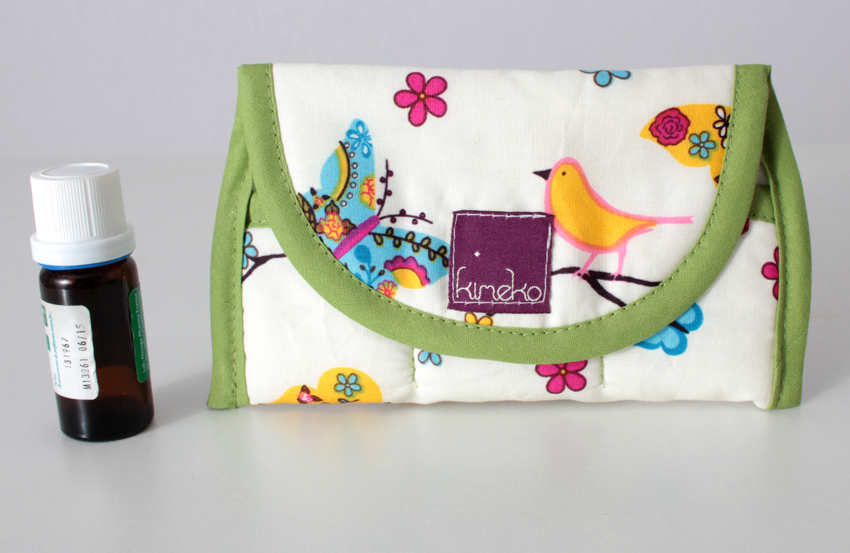 pochette à huiles essentielles couleur Oiseau