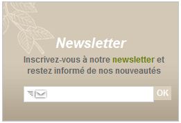 inscription newsletter